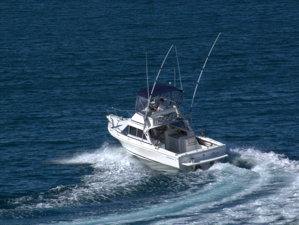 Caribbean 26 Rigged for Game Fishing