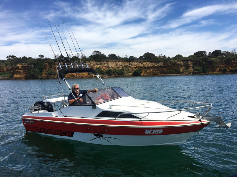 The author often anchors in deep water requiring plenty of anchor rode.