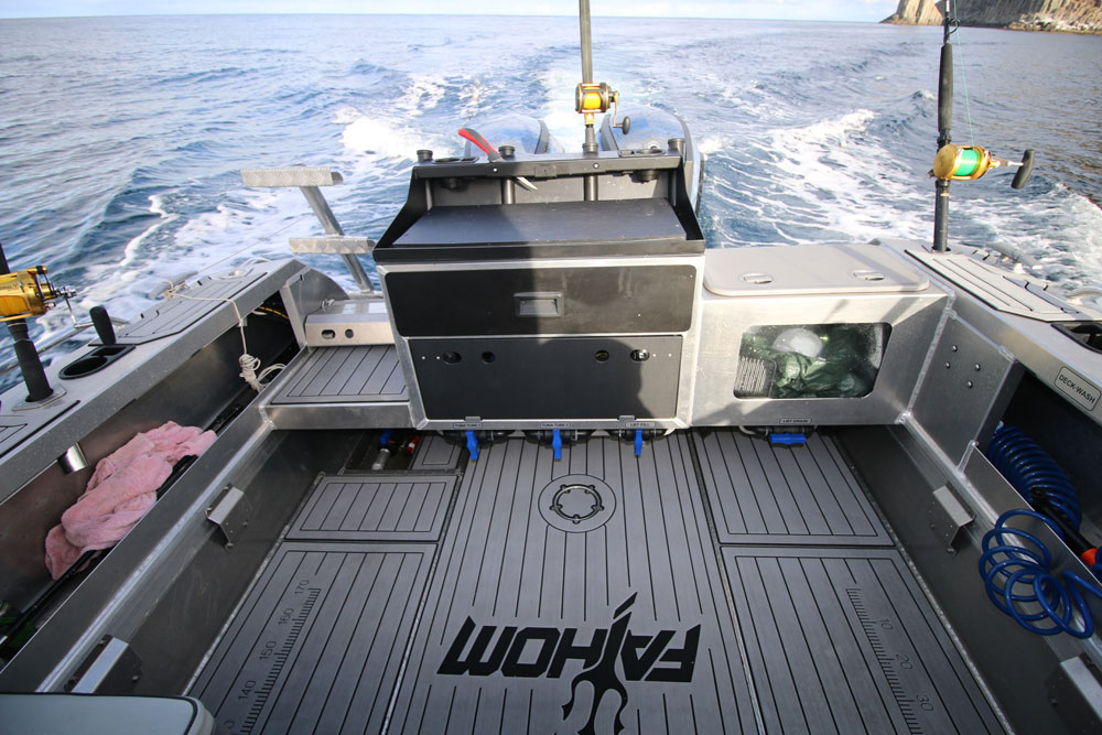 This big rig has excellent fuel capacity, holding tank underfloor, and more space than imaginable