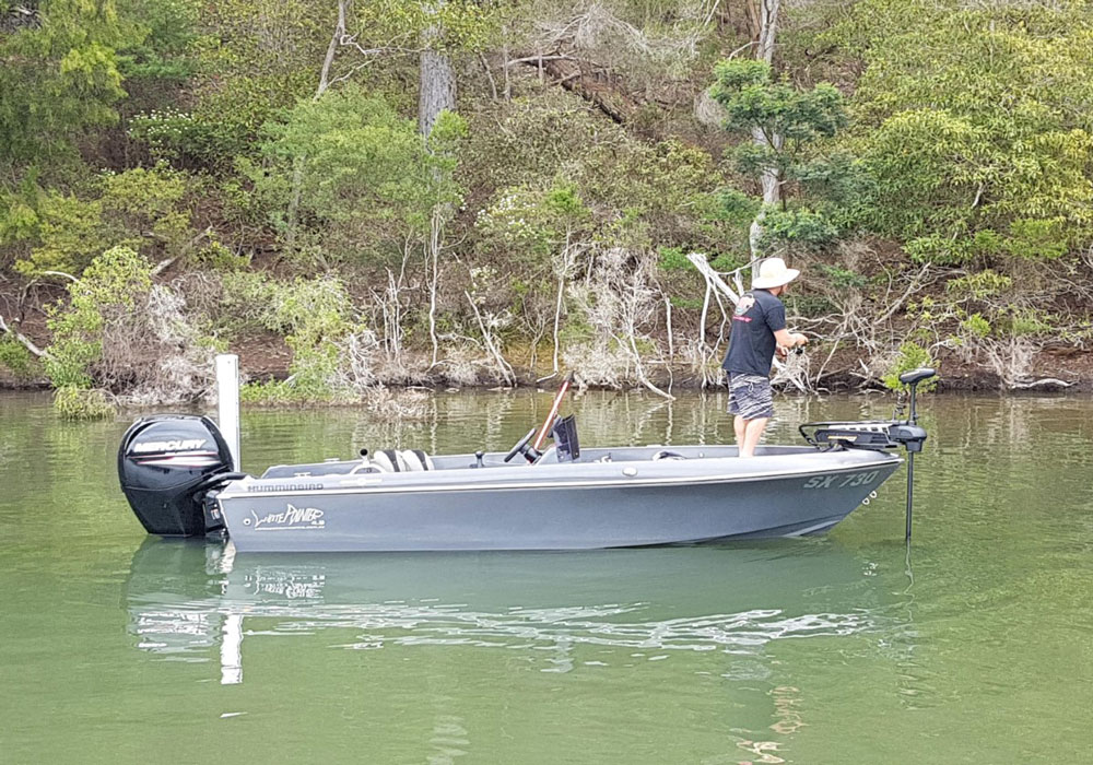 White Pointer tournament style fishing boat