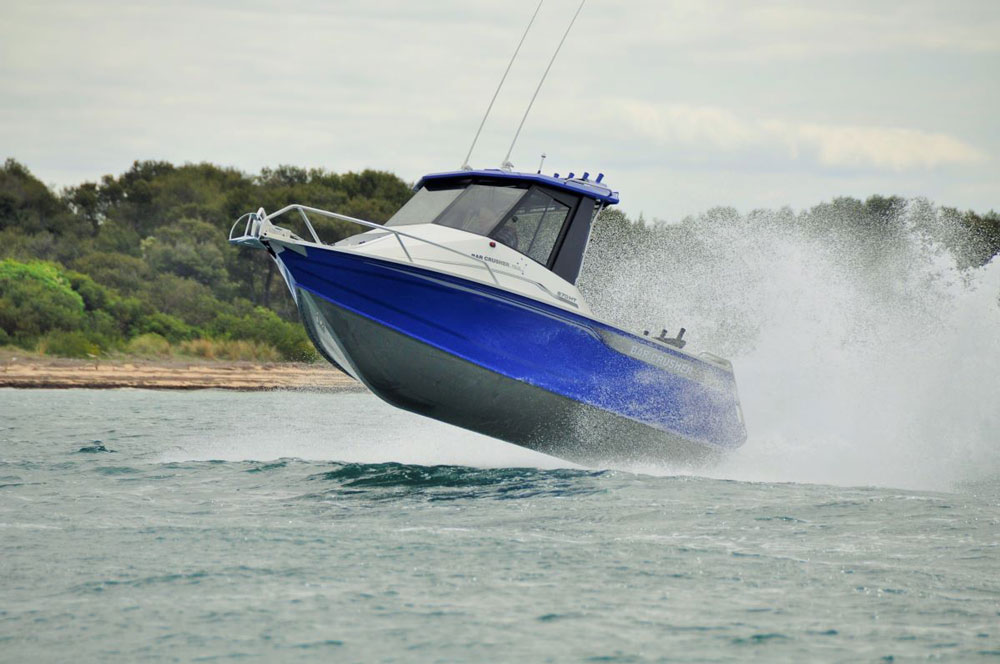 Barcrusher aluminium boat